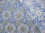 Cotton Circle Colored Polyester Burnout Allover Flower Lace Fabric for Kid