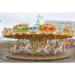 16 seats horse carrousel kiddie merry go round for amusement park family fun