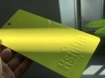 RAL1026 Epoxy Polyester Powder Coating Fluorescent Neon Yellow