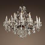 Vintage Black iron dining room Living room Chandelier (WH-WI-01)