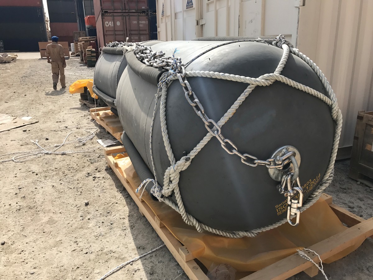 D153 Yokohama Rubber Fenders Marine Rubber Fender Systems
