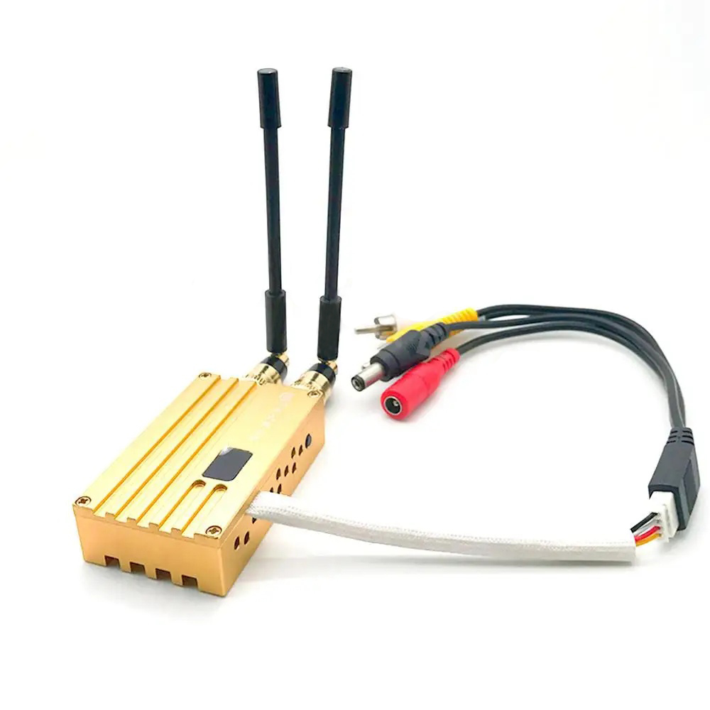 1.2Ghz 8W Drone Video Link Dula Antennas Long Range Video Transmission