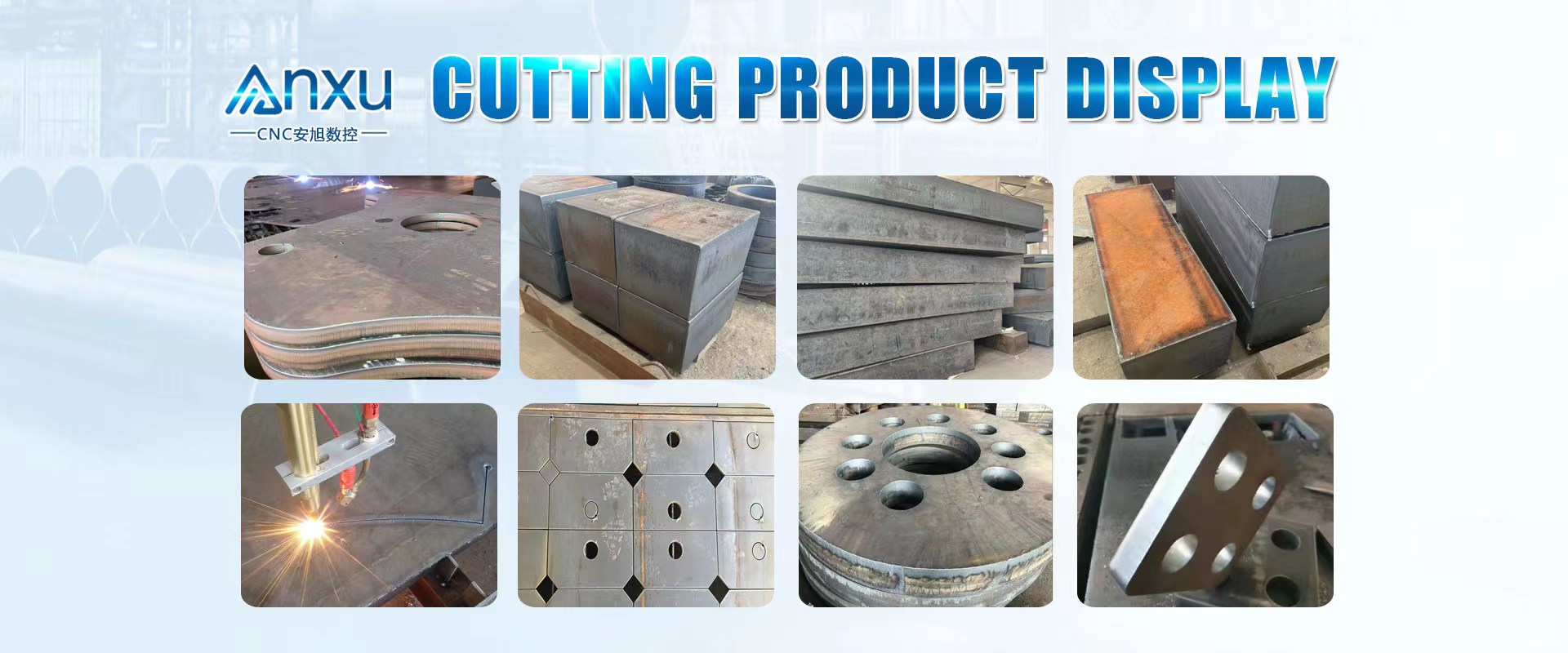 Multi Head CNC Flame Cutter Gantry Plasma Cutting Machine Stainless Steel