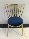 Flexible Smooth 45cm 81.5cm Stainless Steel Dining Chair