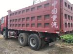 Second hand HOWO 375HP tipper truck with 6x4 model, 6X4 HOWO dump truck