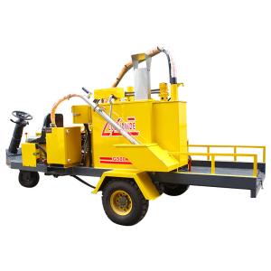 Quality Epoxy Floor 90L Tank Asphalt Crack Sealer Machine H1830mm Pavement Repair Use wholesale