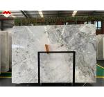 Hotel Marble Type Calcite Calacatta Gray Slab for Modern Brazil Luxury Indoor