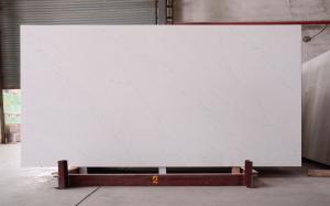 Quality White Calacatta 0.1% 3000*1400mm Artificial Quartz Slabs wholesale