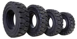 Quality 11.00-20 Industrial Forklift Tires , Solid Service Forklift Tyres wholesale