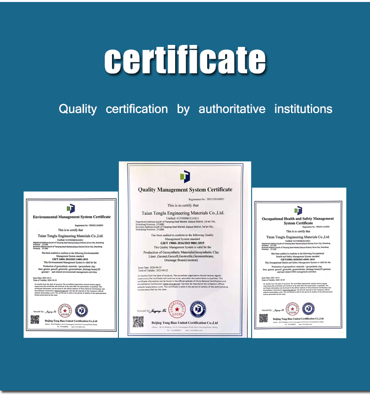 ASTM GRI GM13 Standard HDPE Geocell Honey Combo System for Effective Slope Protection