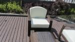 European Style Hand-Woven Outdoor Rattan Furniture Sofa Chair