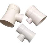 Tee PVC Drainage Pipe Fittings 2.0mpa Water Supply Plastic