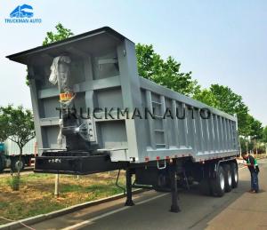 Quality High Capacity Dump Semi Trailer 3 Axles 60 Tons For Construction And Mining Site wholesale