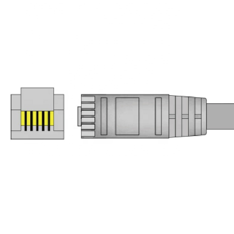 Compatible Spacelab 6P6C Monitor to PVB transducer  IBP adapter  cable