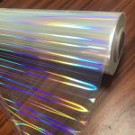 BOPP / PET Holographic Cold Foil Stamping 12 Micron Thickness