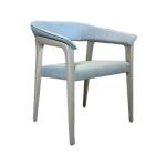 Customization Leisure Fabric Armrest Back Chair for Dining Room Home Hotel