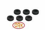 Molded EPDM Rubber Grommet Industrial , Rubber Cable Grommet Heat Resistant