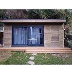 Prefabricated Sunrooms Glass Houses Expandable Wooden Container House with