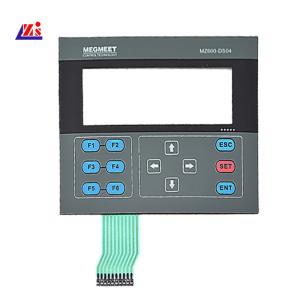 Quality Transparent Window Flat LED Membrane Switch Keyboard wholesale