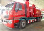 6000L High Pressure Special Purpose Truck / Sewage Suction Truck Multi
