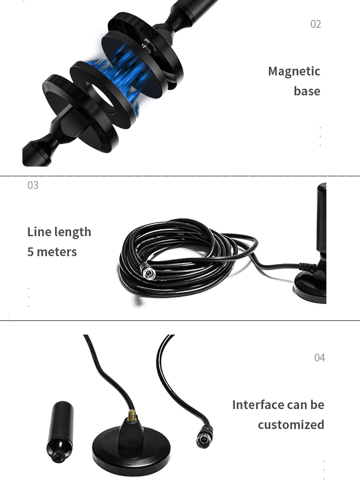 25dBi±3 Gain UHF VHF Indoor Outdoor 360 Degree Active DVB-T Powerful Hd Dvb-t Digital Tv Antenna