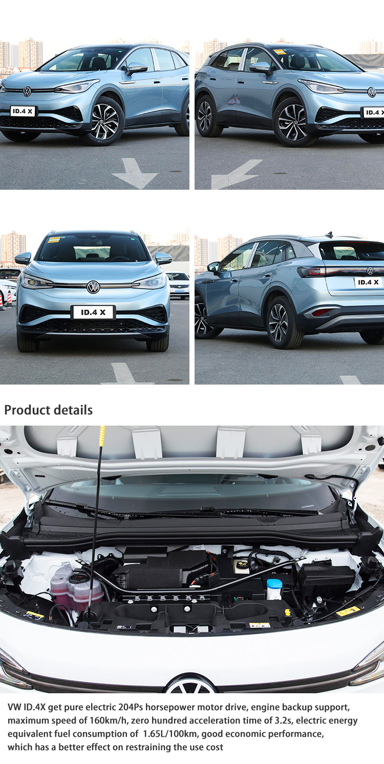 EV Second Hand used small cars Electric aerodynamic design For Volkswagen