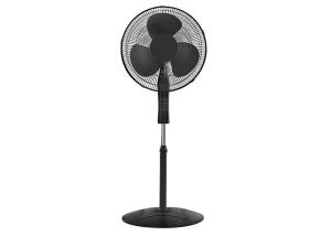Quality Quiet Electric Plastic Stand Fan Height Adjustable 4 Metal Blades 220V 50Hz 45W wholesale