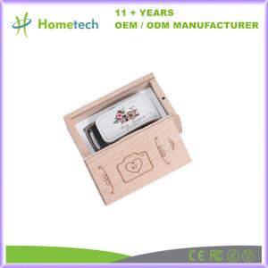 Quality Custom Photography Wedding Gift Leather USB Flash Disk 8GB 16GB 32GB 128GB Pendrive wholesale