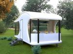 Blueharbor Smart Mobile House / Prefab Galvanized Steel Frame Space Capsule