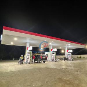 Quality Customized Peb Steel Structure Fabrication Light Steel Structure Petrol Station wholesale
