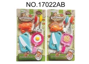 Quality Harmless Childrens Toy Kitchen Sets for Pretend Play Cooking 10 Pcs 2 Assorted wholesale