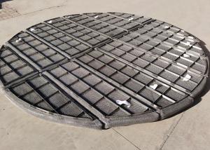 Quality Round Stainless Steel Mesh Pad Demister 1400mm 3 Sections wholesale