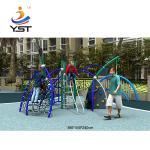 Children Plastic LLDPE Outdoor Swing Slide 710*460*420cm