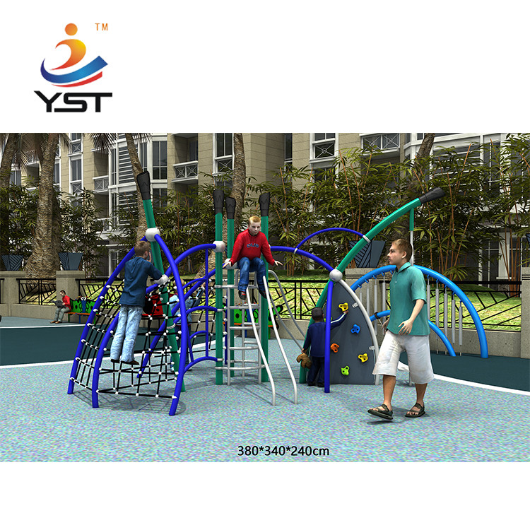 Thickness 6mm LLDPE Kids Outdoor Play Slide Galvanized EN1176