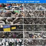 Tire Steel Shredder Machine Tyre Car Waste Metal Shredder Customizable