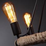 Loft Rattan pendant light For Kitchen Bedroom Dining room Lighting Fixtures (WH