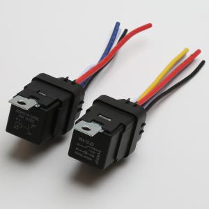 Quality 5 PIN SPDT JD2912 Car Relay 24V 12V 40A with Harness Sockets for Truck Motorcycle Boat wholesale