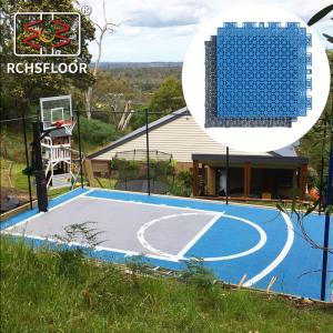 Quality Sport Hockey Badminton Pickleball Court Floor Tiles Synthetic Interlocking wholesale