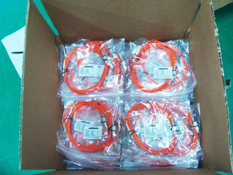 LC Upc To LC Upc Multimode OM4 3.0mm Fiber Optic Patch Cords