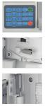 9999ml Volumetric Infusion Pump Curvilinear Peristaltic