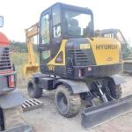 4001-6000 Working Hours Used Hyundai R60-7 Crawler Excavator with 0.2 Bucket