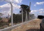 Galvanized Green Powder Coated Metal Weave Diamond Chain Link Fence