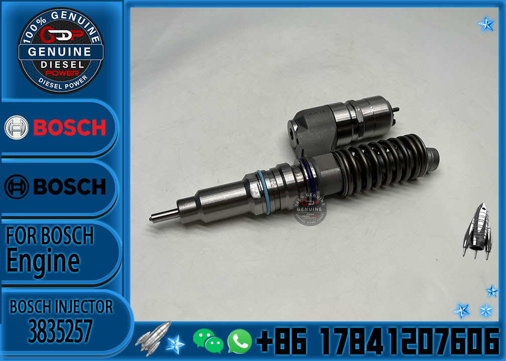 Fuel Injector 3835257 20440409 20440412 0414702016 0414702023 Compatible With Common Rail Fuel Injector