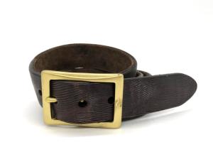 Quality 38mm Casual Embossed Leather Belt For Job Interview wholesale