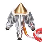 Diamond E3D V6 Nozzle 0.4MM 3 In 1 Out Hotend Filament Size 1.75mm