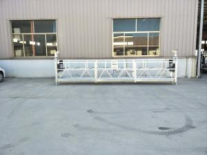 Quality Aluminium ZLP630 6m safety lock suspended platform, construction gondola wholesale