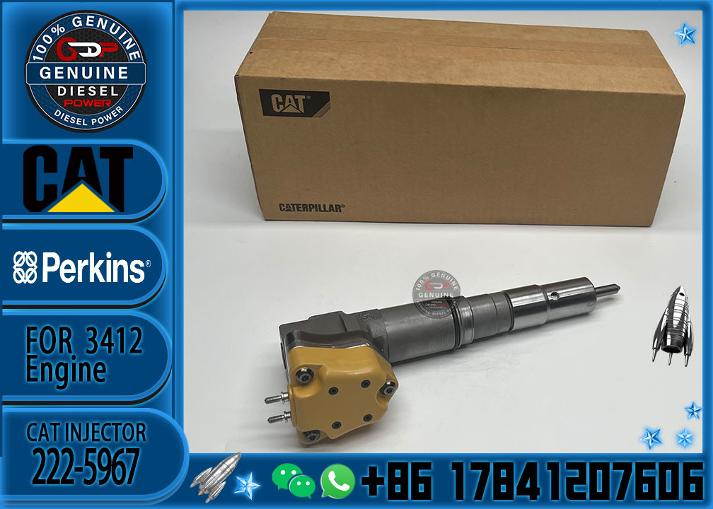 Durable Fuel Injector Assembly 4CR01974 222-5967 2225967 For CAT Engine 3412 Series