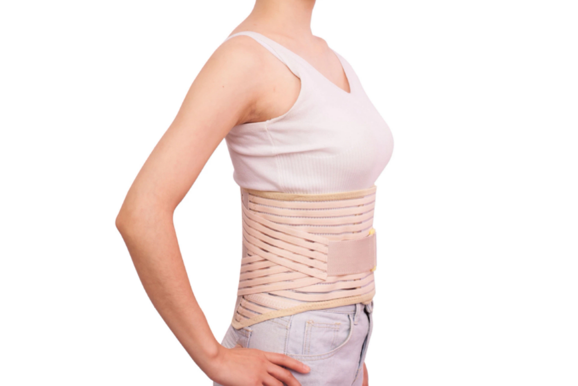 OEM/ODM Custom Medical waist band Elastic band High Tenacity for slimming girdle abdominal binder Webbing Fitness