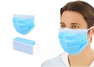 Quality Spunbond PP Respiratory Face Masks , Disposable Respirator Mask Anti Virus wholesale