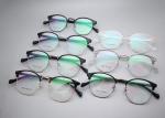 Adjustable Fashion Business Metal Browline Optical Frames 3546
